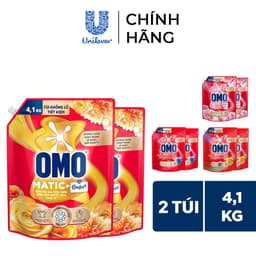 Thumbnail Combo 2 Túi Nước giặt OMO Matic Cửa trên 4,1kg/túi 1