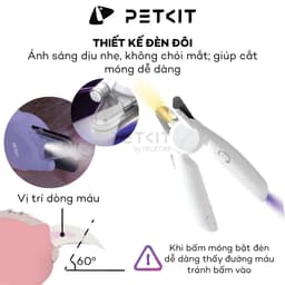 Thumbnail Kìm Bấm Cắt Móng Cho Chó Mèo Petkit Nail Clippers 2