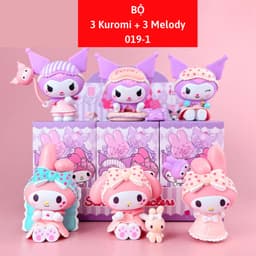Thumbnail Hộp mù blindbox: Set 6 búp bê nhân vật Kuromi, Melody và Kuromi&Melody 2