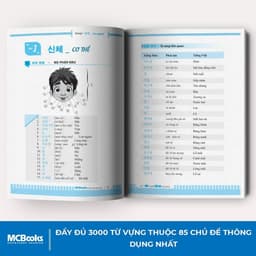 Thumbnail Sách - 3000 Từ Vựng Tiếng Hàn Theo Chủ Đề MCBooks 2