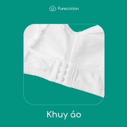 Thumbnail Áo lá bé gái Purecotton chất liệu cotton cao cấp kiểu dáng cài khuy có đệm PC119 2