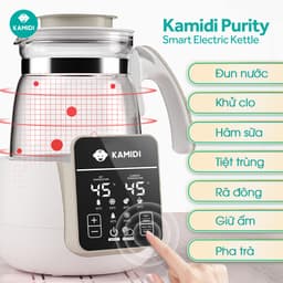 Thumbnail Máy Đun Nước Pha Sữa Kamidi Purity Đa Năng Tích Hợp Tiệt Trùng Bình Sữa 3