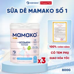 Thumbnail Sữa Dê Công Thức MAMAKO Premium 1 - 800g COMBO 3 LON 4