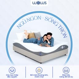 Thumbnail WOWS - Nệm Foam 3 Lớp 25 cm Layla - Êm Ái, Nâng Đỡ, Ép Cuộn Tiện Lợi - 1m Đến 2m - Bảo Hành 10 Năm 3