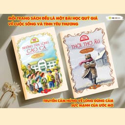 Thumbnail Sách văn học kinh điển Những Tấm Lòng Cao Cả và Thời Thơ Ấu song ngữ có note từ vựng kèm file nghe 4