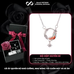 Thumbnail Dây chuyền bạc nữ KYDOPAL đính đá cao cấp trang sức 925 cá tính - PAL9A9C2 1