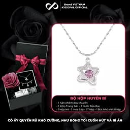 Thumbnail Dây chuyền bạc KYDOPAL đính đá cao cấp trang sức bạc nữ cá tính 925 - PAL9B4C8 1