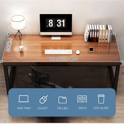 Thumbnail Bàn gaming cao cấp phong cách hiện đại khung thép lớn mặt bàn 25mm thương hiệu IGA -GM166 1