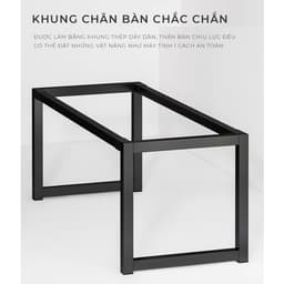 Thumbnail Bàn gaming cao cấp phong cách hiện đại khung thép lớn mặt bàn 25mm thương hiệu IGA -GM166 3