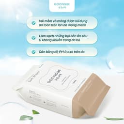 Thumbnail Khăn Ướt Cho Bé Sơ Sinh GOONGBE Primmune Soft Wipes 2