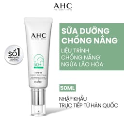 Thumbnail [AHCxĐộc quyền HANNAH] Serum/ Sữa dưỡng Chống nắng Lành Tính AHC SAFE ON 40ML/ 50ML 2