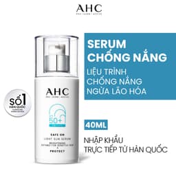 Thumbnail [AHCxĐộc quyền HANNAH] Serum/ Sữa dưỡng Chống nắng Lành Tính AHC SAFE ON 40ML/ 50ML 1