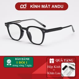 Thumbnail Gọng kính cận thời trang nữ ANDU EYEWEAR dáng vuông LUTTO chất liệu nhựa cốt kim loại- 17175 1
