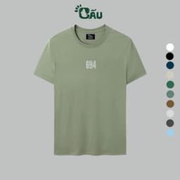 Thumbnail Áo thun nam GẤU 194 cổ tròn tay ngắn vải coton co dãn, dày dặn, form regular fit - G94 2