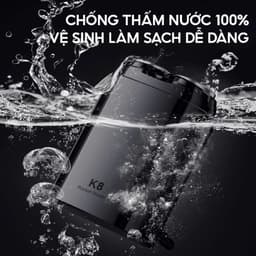 Thumbnail Máy cạo râu Enchen K8 đầu cạo 2D chống nước - Hàng chính hãng 4