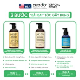 Thumbnail Combo 3 Bước dầu gội, dầu xả và tinh chất Hỗ Trợ Giảm Rụng, Chăm Sóc Da Đầu, Hỗ Trợ Mọc Tóc 236ml 3