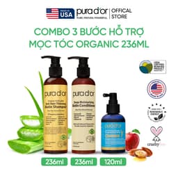Thumbnail Combo 3 Bước dầu gội, dầu xả và tinh chất Hỗ Trợ Giảm Rụng, Chăm Sóc Da Đầu, Hỗ Trợ Mọc Tóc 236ml 1