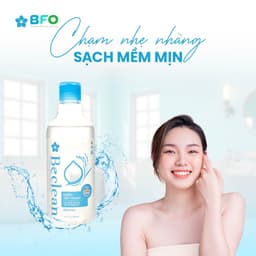 Thumbnail Nước Tẩy Trang Làm Sạch Sâu Không Cồn Không Paraben Dịu Nhẹ Cho Da BFO Beclean 100ml/300ml 3