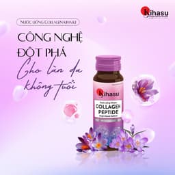 Thumbnail Hộp 10 Chai Nước Collagen Kihasu Cao Cấp Hỗ Trợ Sáng Da, Mờ Nám, Hương Vị Thơm Ngon Dễ Uống 3