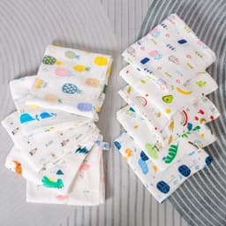 Thumbnail Khăn Tắm BONNY Cho Bé 4 Lớp Sợi Tre Dày, Mềm, Thấm Hút Tốt (Kt:1m1x1m2) 2