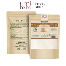 Thumbnail Bột Cám Gạo đắp mặt hữu cơ UMIHOME nguyên chất | Rice bran flour 40G 2