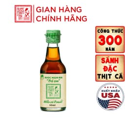 Thumbnail Nước mắm tĩn trẻ em cho bé ăn dặm độ đạm 42N 60ML/chai nhiều cá ít muối kích thích vị giác 1