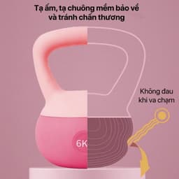Thumbnail OneTwoFit Tạ Bình Vôi,Tạ Ấm, Tạ chuông mềm Tập Gym Tập Mông Đùi Gym Thể Dục Tại Nhà 4KG 6KG 3