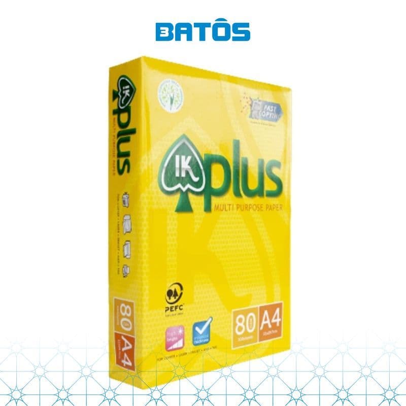 Ảnh Giấy A4 IK Plus 80gsm, 500 tờ/ Ream, nhập khẩu từ Indonesia. 3