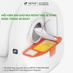 Thumbnail Hộp Sáp Khử Mùi N50.20 gồm 3 viên Cho Máy Vệ Sinh, Máy Dọn Phân Tự Động Petkit Pura Max 2