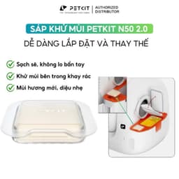 Thumbnail Hộp Sáp Khử Mùi N50.20 gồm 3 viên Cho Máy Vệ Sinh, Máy Dọn Phân Tự Động Petkit Pura Max 1