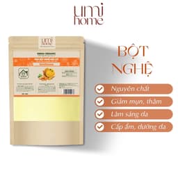 Thumbnail Bột Nghệ nguyên chất UMIHOME hữu cơ 40g đắp mặt nạ làm sạch mụn hiệu quả 1