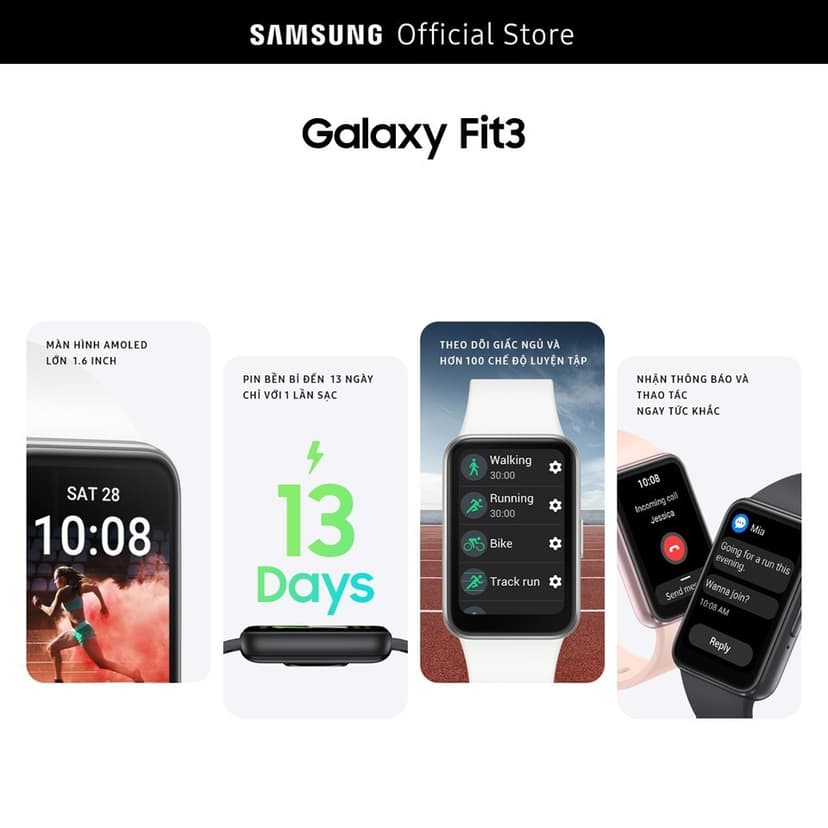 Ảnh Bộ Sưu Tập Giới hạn Galaxy S24 FE Đồng đội đỉnh cho hội fan chất - Quà Tặng Đồng Hồ Samsung Galaxy Fit3 và Sạc nhanh 25W 4
