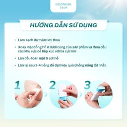 Thumbnail Thỏi Chống Nắng Vật Lý Thuần Chay GOONGBE Fresh Sun Stick Dành Cho Da Nhạy Cảm SPF50+ PA+++ 23g 4
