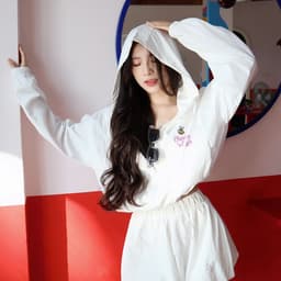 Thumbnail Áo khoác nữ Windbee Choobe chống nắng cản gió khóa kéo vải gió lụa mềm AK18 4