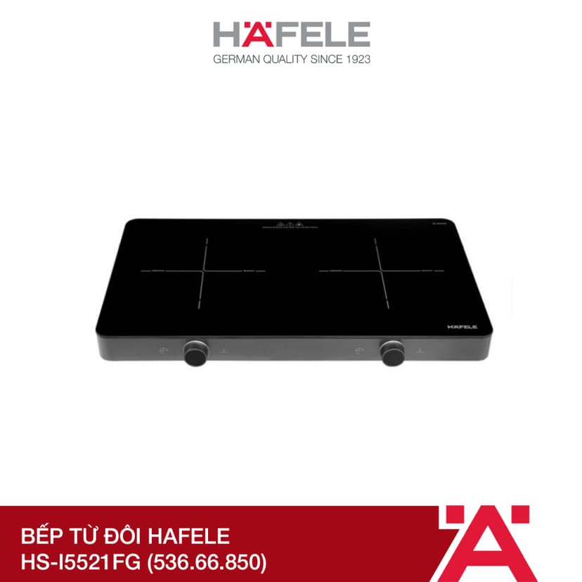 Ảnh Bếp từ đôi Hafele HS-I5521FG 536.66.850 1