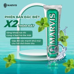 Thumbnail Combo 3 Kem Đánh Răng Marvis Aquatic, Classic Strong Mint, Jasmin Mint Cho Hơi Thở Thơm Mát - MARVIS 1