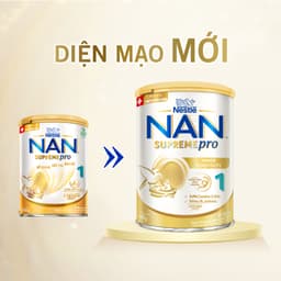 Thumbnail Sữa bột Nestlé NAN SUPREMEPRO 1 400g nhập khẩu Đức với đạm thủy phân 1 phần, 5HMO & lợi khuẩn 2