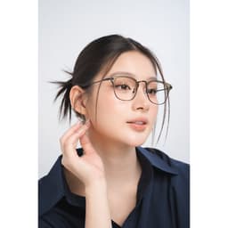 Thumbnail Gọng kính mắt nam nữ LILYEYEWEAR chất liệu nhựa cao cấp phối kim loại chắc chắn màu sắc và kiểu dáng thời trang 31131KOR 1