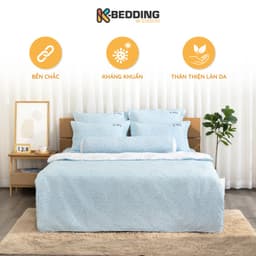 Thumbnail Bộ ga giường K-Bedding by Everon KMTP chất vải Micro Tencel (4 món, không bao gồm chăn) 1