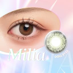 Thumbnail Luxury lens DOLL EYES - Milia olive brown 3