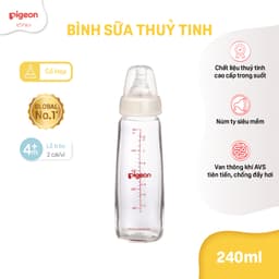 Thumbnail Bình Sữa Thủy Tinh Pigeon 120ml/240ml 2