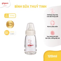 Thumbnail Bình Sữa Thủy Tinh Pigeon 120ml/240ml 4