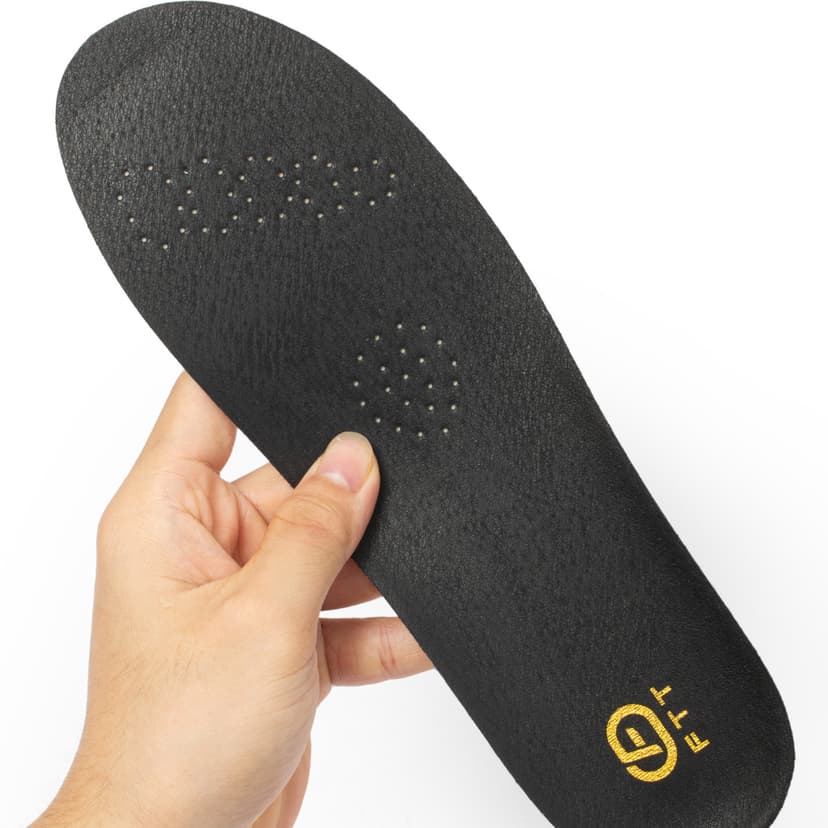 Ảnh Lót giày nam cao cấp FTT Leather mặt da, lót dưới cao su silicon êm chân, chống sốc LG01 4