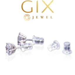 Thumbnail Chốt nhựa cao su bông tai nữ Gix Jewel CBN 1