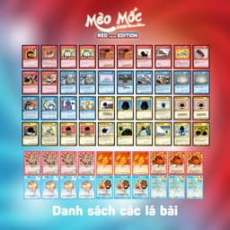 Thumbnail Trò chơi thẻ bài Mèo Mốc Card Battle Game - Card Bo Góc Mèo Mốc - Game thẻ bài đối kháng Mèo Mốc TCG 2