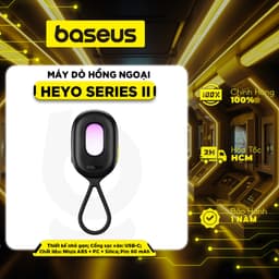 Thumbnail Máy Dò Phát Hiện Camera Baseus Heyo Series II cảnh báo khi phát hiện camera, rung báo động chống trộm 1