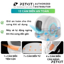 Thumbnail Máy vệ sinh cho mèo PETKIT Pura Max 2025 Thiết Kế Nâng Cấp Tăng Hiệu Quả Hoạt động 3