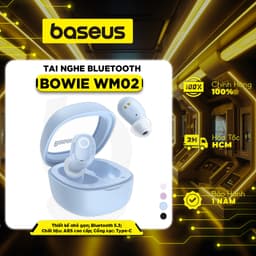 Thumbnail Tai nghe Bluetooth True Wireless Baseus Bowie Wm02 bluetooth 5.3 25h sử dụng App điều khiển 1