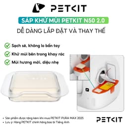 Thumbnail Sáp Khử Mùi PETKIT N50 2.0 Dùng Cho Máy Dọn Phân Mèo Pura Max, Purobot Max Pro 2