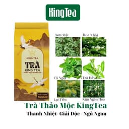 Thumbnail Trà Thảo Mộc Kingtea 500g - Trà Thảo Mộc Giúp Thanh Nhiệt - Mát Gan -  Tốt Cho Người Bị Mất Ngủ 3